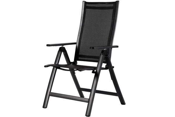 OUTFLEXX Esstischgarnitur, OUTFLEXX® Anthrazit Matt, Alu / Teak / Textil, Ausziehtisch 150/210x90cm, 4 Multipo 3 OUTFLEXX Esstischgarnitur, OUTFLEXX® Anthrazit Matt, Alu / Teak / Textil, Ausziehtisch 150/210x90cm, 4 Multipo – Bild 3