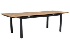 OUTFLEXX Esstischgarnitur, OUTFLEXX® Anthrazit Matt, Alu / Teak / Textil, Ausziehtisch 180/240x100cm, 8 Stapelsessel 21 OUTFLEXX Esstischgarnitur, OUTFLEXX® Anthrazit Matt, Alu / Teak / Textil, Ausziehtisch 180/240x100cm, 8 Stapelsessel -Beste Gartenmöbel Geschäfte 22194 6.jpg