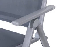 OUTFLEXX Esstischgarnitur, Silber, Alu / HPL / Textil, Tisch 180/280x100cm, 6 Multipositionssessel 33 OUTFLEXX Esstischgarnitur, Silber, Alu / HPL / Textil, Tisch 180/280x100cm, 6 Multipositionssessel -Beste Gartenmöbel Geschäfte 22220 16.jpg