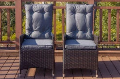 OUTFLEXX 2er Set Dining Sessel, Braun, Polyrattan, Je 55 X 65 X 112 Cm, Rücken Stufenlos Verstellbar -Beste Gartenmöbel Geschäfte 22285 2.jpg