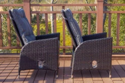 OUTFLEXX 2er Set Dining Sessel, Braun, Polyrattan, Je 55 X 65 X 112 Cm, Rücken Stufenlos Verstellbar -Beste Gartenmöbel Geschäfte 22285 3.jpg