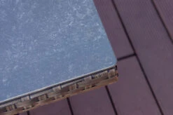 OUTFLEXX Esstisch, Braun, Polyrattan, 200x95cm, Tischplatte Spraystone, 6mm, Aufliegend -Beste Gartenmöbel Geschäfte 22287 4.jpg