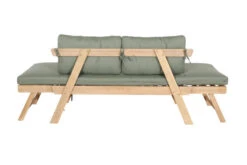 OUTFLEXX Lounge/Liege, FSC Akazie, Teakoptik, 192x70x60cm, Inkl. Polster, Grün 14 OUTFLEXX Lounge/Liege, FSC Akazie, Teakoptik, 192x70x60cm, Inkl. Polster, Grün -Beste Gartenmöbel Geschäfte 22356 11.jpg