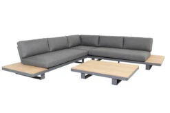 OUTFLEXX Ecklounge, Grau, Alu/Akazie Im Teak Look, 5 Personen, Inkl. Polster In Grau, Tisch 130x95 Cm 25 OUTFLEXX Ecklounge, Grau, Alu/Akazie Im Teak Look, 5 Personen, Inkl. Polster In Grau, Tisch 130x95 Cm -Beste Gartenmöbel Geschäfte 22366 8.jpg