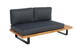 OUTFLEXX Ecklounge, Anthrazit, Akazie, 5 Personen, Inkl. Polster Und Kaffeetisch 77 X 77 Cm -Beste Gartenmöbel Geschäfte 22374 3.jpg