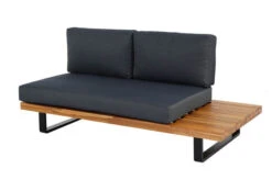 OUTFLEXX Ecklounge, Anthrazit, Akazie, 5 Personen, Inkl. Polster Und Kaffeetisch 77 X 77 Cm -Beste Gartenmöbel Geschäfte 22374 4.jpg