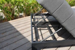 OUTFLEXX Doppelliegen, Anthrazit/sooty, Alu/Sunbrella, 203x143x40/100, Höhenverstellbare Rückenlehne 12 OUTFLEXX Doppelliegen, Anthrazit/sooty, Alu/Sunbrella, 203x143x40/100, Höhenverstellbare Rückenlehne -Beste Gartenmöbel Geschäfte 22411 6.jpg