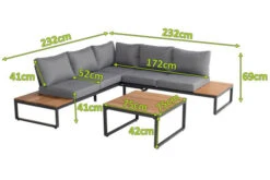 HARTMAN Ecklounge, Natur/xerix, Alu/Teak, 5 Personen, Seitenablage Aus Teak 5 HARTMAN Ecklounge, Natur/xerix, Alu/Teak, 5 Personen, Seitenablage Aus Teak -Beste Gartenmöbel Geschäfte 22458 2.jpg