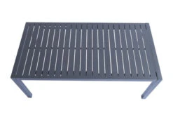 VILLANA Esstischgruppe, Anthrazit/grau, Alu/Textilene, Tisch 130/180x90cm, 4 Stapelsessel -Beste Gartenmöbel Geschäfte 22585 16.jpg