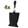 OUTTECH Schutzhüllen Zubehör, 4er Set Sandsäcke, Schwarz, Verhindert Bildung Von Wassersäcken, Befüllt