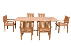 OUTFLEXX Sitzgruppe, Natur, Akazie, Ausziehtisch 150/200 X 90 Cm, 6 Armlehnensessel 22 OUTFLEXX Sitzgruppe, Natur, Akazie, Ausziehtisch 150/200 X 90 Cm, 6 Armlehnensessel -Beste Gartenmöbel Geschäfte 22815 11.jpg