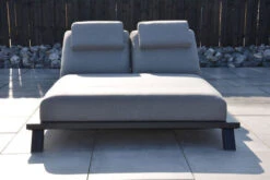 OUTFLEXX Exklusivmodell Blain Doppelliege, Flanelle, Alu/Sunbrella, 222 X 144 X 38 Cm, Inkl. Verstellbarer Rückenlehne -Beste Gartenmöbel Geschäfte 22851 4.jpg