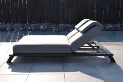 OUTFLEXX Exklusivmodell Blain Doppelliege, Flanelle, Alu/Sunbrella, 222 X 144 X 38 Cm, Inkl. Verstellbarer Rückenlehne -Beste Gartenmöbel Geschäfte 22851 5.jpg