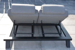 OUTFLEXX Exklusivmodell Blain Doppelliege, Flanelle, Alu/Sunbrella, 222 X 144 X 38 Cm, Inkl. Verstellbarer Rückenlehne -Beste Gartenmöbel Geschäfte 22851 6.jpg