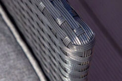 OUTFLEXX Esstischgarnitur, Edelstahl/Teakholz, Tisch 220x100cm, 8 Sessel, A-Gestell 8 OUTFLEXX Esstischgarnitur, Edelstahl/Teakholz, Tisch 220x100cm, 8 Sessel, A-Gestell -Beste Gartenmöbel Geschäfte 22880 3.jpg