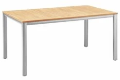 KETTLER GranadaSitzgruppe, Silber/anthrazit, Alu/Teak, Teaktisch 160x95 Cm,6 Multipo, FSC-Teak -Beste Gartenmöbel Geschäfte 22938 2.jpg