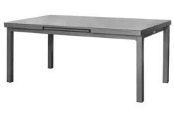 STERN New Top Esstischgarnitur, Graphit, Alu / Glas / Textil, Tisch 180/240x100cm, 4 Stapel-, 2 Klappsessel 23 STERN New Top Esstischgarnitur, Graphit, Alu / Glas / Textil, Tisch 180/240x100cm, 4 Stapel-, 2 Klappsessel -Beste Gartenmöbel Geschäfte 23003 10.jpg