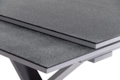 KETTLER Granada Esstischgarnitur, Silber / Anthrazit, Alu / Spraystone / Teak, Tisch 180/280x100cm, 10 Stapelsessel -Beste Gartenmöbel Geschäfte 23021 8.jpg