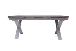 KETTLER Granada Esstischgarnitur, Silber / Anthrazit, Alu / HPL / Teak, Tisch 180/280x100cm, 8 Stapelsessel -Beste Gartenmöbel Geschäfte 23053 10.jpg