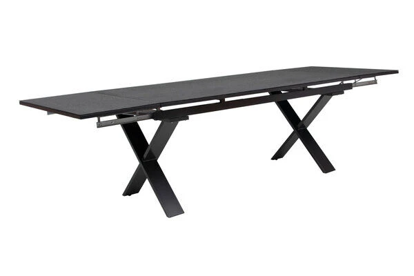 KETTLER BasicPlus Esstischgarnitur, Anthrazit, Alu / Spraystone / Textil, Tisch 180/280x100cm, 6 Multipositionssessel 4 KETTLER BasicPlus Esstischgarnitur, Anthrazit, Alu / Spraystone / Textil, Tisch 180/280x100cm, 6 Multipositionssessel – Bild 4