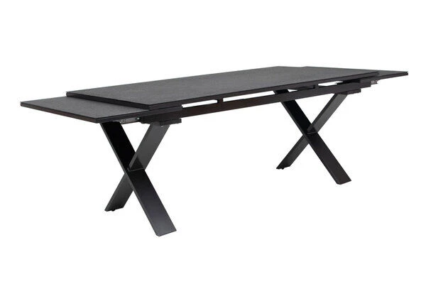 KETTLER BasicPlus Esstischgarnitur, Anthrazit, Alu / Spraystone / Textil, Tisch 180/280x100cm, 6 Stapelsessel, 2 Multipo 7 KETTLER BasicPlus Esstischgarnitur, Anthrazit, Alu / Spraystone / Textil, Tisch 180/280x100cm, 6 Stapelsessel, 2 Multipo – Bild 7