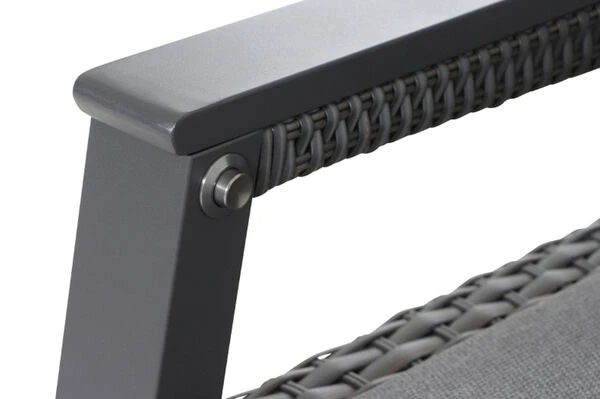 SIENA GARDEN Solea Dining Sessel, Night-blue, Alu/Gardino®-Geflecht, 82 X 72 X 100cm, Inkl. Fußhocker, Stufenlos Verstellbar 8 SIENA GARDEN Solea Dining Sessel, Night-blue, Alu/Gardino®-Geflecht, 82 X 72 X 100cm, Inkl. Fußhocker, Stufenlos Verstellbar – Bild 8