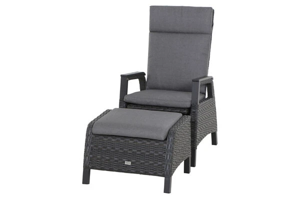 SIENA GARDEN Solea Dining Sessel, Night-blue, Alu/Gardino®-Geflecht, 82 X 72 X 100cm, Inkl. Fußhocker, Stufenlos Verstellbar 16 SIENA GARDEN Solea Dining Sessel, Night-blue, Alu/Gardino®-Geflecht, 82 X 72 X 100cm, Inkl. Fußhocker, Stufenlos Verstellbar – Bild 16