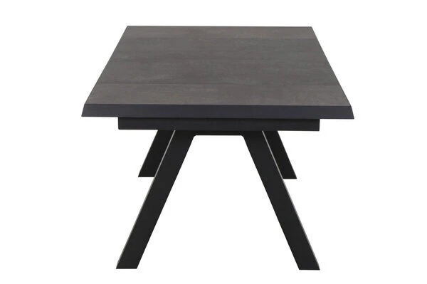 SIENA GARDEN Tirana/Solea Dining Set, Anthrazit/blau, Keramik/Gardino®-Geflecht/Alu, 205-265 X 103 X 76 Cm, Inkl. 4 Diningsessel, Stufenlos Verstellbar 14 SIENA GARDEN Tirana/Solea Dining Set, Anthrazit/blau, Keramik/Gardino®-Geflecht/Alu, 205-265 X 103 X 76 Cm, Inkl. 4 Diningsessel, Stufenlos Verstellbar – Bild 14