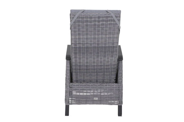 SIENA GARDEN Tirana/Solea Dining Set, Anthrazit/blau, Keramik/Gardino®-Geflecht/Alu, 205-265 X 103 X 76 Cm, Inkl. 4 Diningsessel, Stufenlos Verstellbar 7 SIENA GARDEN Tirana/Solea Dining Set, Anthrazit/blau, Keramik/Gardino®-Geflecht/Alu, 205-265 X 103 X 76 Cm, Inkl. 4 Diningsessel, Stufenlos Verstellbar – Bild 7