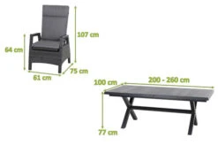 SIENA GARDEN Messina/Solea Dining Set, Anthrazit/blau, Alu/Gardino®-Geflecht/Keramik, 200-260x100 Cm, Inkl. 8 Diningsessel, Stufenlos Verstellbar 21 SIENA GARDEN Messina/Solea Dining Set, Anthrazit/blau, Alu/Gardino®-Geflecht/Keramik, 200-260x100 Cm, Inkl. 8 Diningsessel, Stufenlos Verstellbar -Beste Gartenmöbel Geschäfte 23814 5.jpg