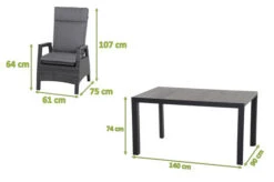 SIENA GARDEN Silva/Solea Dining Set, Anthrazit/blau/grau, Alu/Gardino®-Geflecht/Keramik, 140 X 90cm, Inkl. 4 Diningsessel, Stufenlos Verstellbar -Beste Gartenmöbel Geschäfte 23835 5.jpg