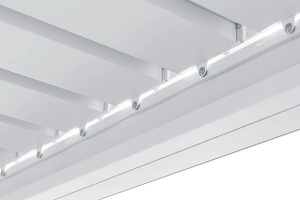 OUTFLEXX Pergola, Weiß Matt, Aluminium, 300x300x248 Cm 6 OUTFLEXX Pergola, Weiß Matt, Aluminium, 300x300x248 Cm – Bild 6