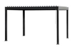 OUTFLEXX Pergola, Anthrazit Matt, Aluminium, 400x300x248 Cm, Kurbelbar -Beste Gartenmöbel Geschäfte 24141 06.jpg