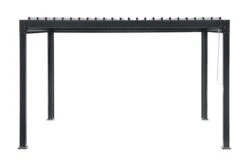 OUTFLEXX Pergola, Anthrazit Matt, Aluminium, 400x300x248 Cm, Kurbelbar -Beste Gartenmöbel Geschäfte 24141 07.jpg