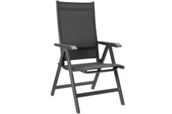 KETTLER Cubic/BasicPlus Esstischgarnitur, Anthrazit, Alu/Kettalit/Textilene, 160x90 Cm, 4 Stapel/ 2 Multipos -Beste Gartenmöbel Geschäfte 28769 3.jpg