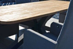 OUTFLEXX Belgium/Malaga Set, Anthrazit/flanelle, Recycled Teak/Alu/Sunbrella, 220x100cm, 6 Sessel, Rustikal Gebürstet, Verstellbare Rückenlehne 31 OUTFLEXX Belgium/Malaga Set, Anthrazit/flanelle, Recycled Teak/Alu/Sunbrella, 220x100cm, 6 Sessel, Rustikal Gebürstet, Verstellbare Rückenlehne -Beste Gartenmöbel Geschäfte 28884 15.JPG