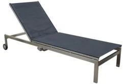 OUTFLEXX 2er-Set Rollliege, Schwarz, Edelstahl/Teak, 212x71x36cm, Mit Beistelltisch 45x45cm -Beste Gartenmöbel Geschäfte 2 14169.jpg