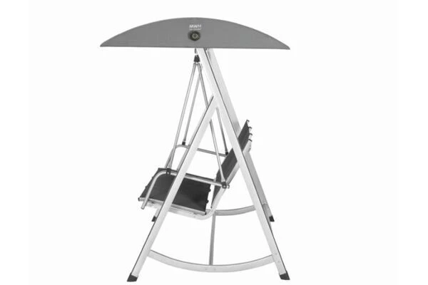 MWH Elements Hollywoodschaukel, Silber/anthrazit, Alu/Textil, 3-Sitzer, 209 X 113 X 171 Cm 2 MWH Elements Hollywoodschaukel, Silber/anthrazit, Alu/Textil, 3-Sitzer, 209 X 113 X 171 Cm – Bild 2