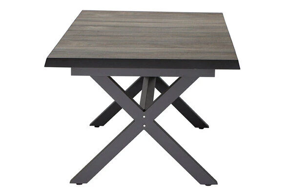 SIENA GARDEN Sincro Ausziehtisch, Anthrazit/natur-grau, Alu/Keramik, 205/265x103 Cm 6 SIENA GARDEN Sincro Ausziehtisch, Anthrazit/natur-grau, Alu/Keramik, 205/265x103 Cm – Bild 6