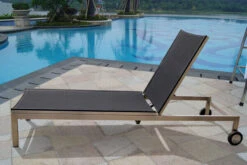 OUTFLEXX Rollliege, Schwarz, Edelstahl/Textilene, Verstellbare Rückenlehne, 212x71x36cm 11 OUTFLEXX Rollliege, Schwarz, Edelstahl/Textilene, Verstellbare Rückenlehne, 212x71x36cm -Beste Gartenmöbel Geschäfte 2 7100 1.jpg