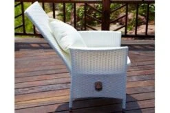 OUTFLEXX 2er-Set Sessel, Weiß, Polyrattan, Lehne Beliebig Verstellbar, Inkl. Kissen -Beste Gartenmöbel Geschäfte 3332 06.jpg