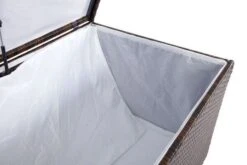 OUTFLEXX Kissenbox, Braun Marmoriert, Polyrattan, 204x94x75cm -Beste Gartenmöbel Geschäfte 3342 03.jpg