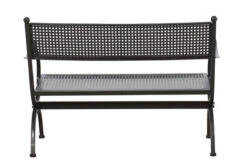 MBM Bank Romeo, Marone, Schmiedeeisen Verzinkt, Pulverbeschichtet, 2-Sitzer, 122x90x62 Cm 8 MBM Bank Romeo, Marone, Schmiedeeisen Verzinkt, Pulverbeschichtet, 2-Sitzer, 122x90x62 Cm -Beste Gartenmöbel Geschäfte 3 10887.jpg