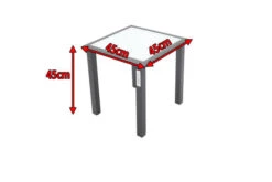 VILLANA Beistelltisch, Anthrazit/weiß, Alu/Sicherheitsglas, 45 X 45 X 45 Cm -Beste Gartenmöbel Geschäfte 3 13401.jpg