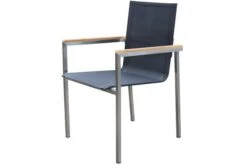 OUTFLEXX Set, Schwarz, 150 X 90 Cm, Edelstahl/Teak, Ausziehtisch, 6 Stühle, 2 Multipositionssessel 12 OUTFLEXX Set, Schwarz, 150 X 90 Cm, Edelstahl/Teak, Ausziehtisch, 6 Stühle, 2 Multipositionssessel -Beste Gartenmöbel Geschäfte 3 14236.jpg