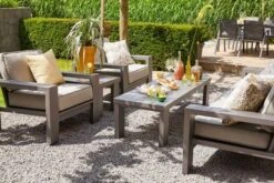 HARTMAN Titan Loungeset, Seal Grey, Aluminium, Kaffee- & Beistelltisch, Inkl. Auflagen -Beste Gartenmöbel Geschäfte 3 16439.jpg
