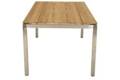Ploß Brooklyn Tisch, Edelstahl/Teakholz, Gebürstet, 220x100cm -Beste Gartenmöbel Geschäfte 3 17617.jpg
