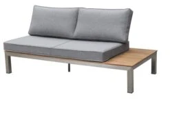 OUTFLEXX 2-Sitzer Sofa, Silber/grau, Edelstahl/FSC-Teakholz/Textil, 168 X 79 X 64 Cm -Beste Gartenmöbel Geschäfte 3 18294.jpg