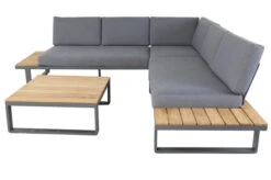 OUTFLEXX Ecklounge, Anthrazit/teakoptik, Aluminium/Akazie, Für 5 Personen, Inkl. Polster -Beste Gartenmöbel Geschäfte 3 18847.jpg