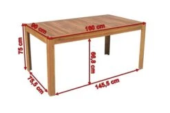 OUTFLEXX Esstisch, Natur, FSC-Akazienholz, 160 X 90 Cm -Beste Gartenmöbel Geschäfte 3 18936.jpg